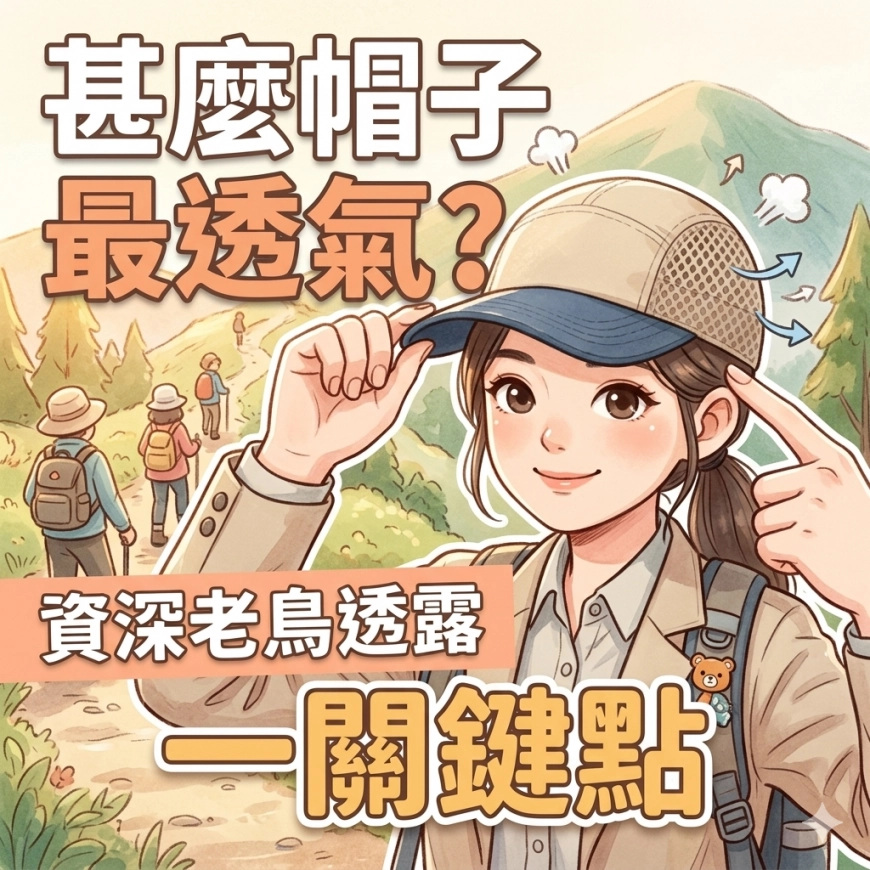 甚麼帽子最透氣?資深經驗業務來告訴你這幾點關鍵!