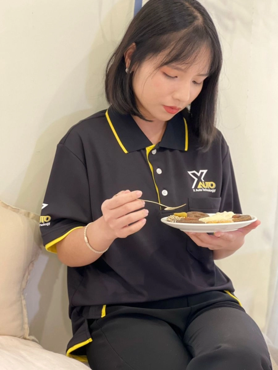 假兩件轉印排汗POLO衫