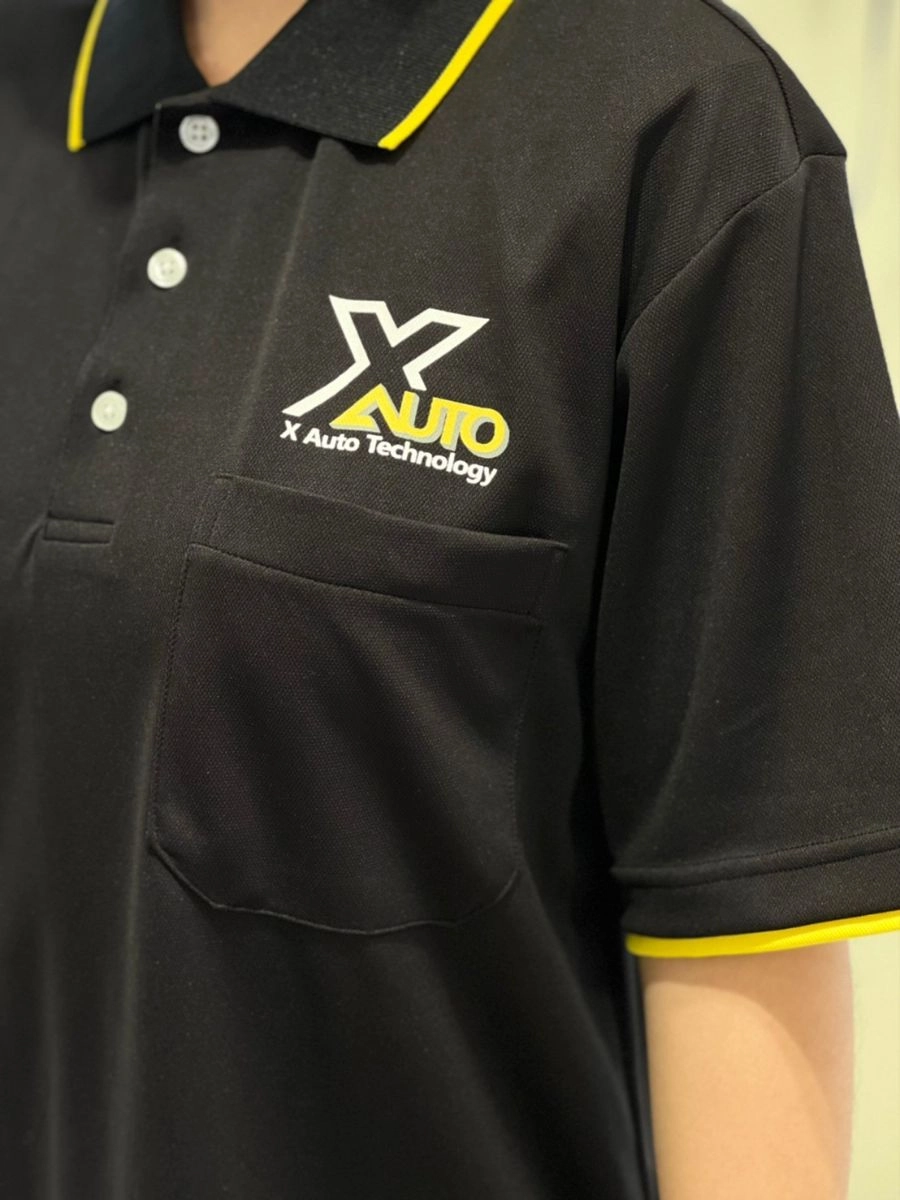 假兩件轉印排汗POLO衫