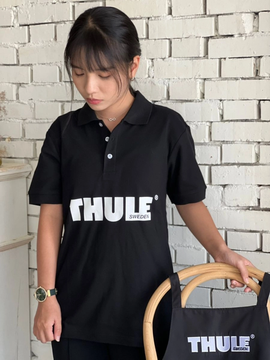 無印風簡約大圖印刷POLO衫