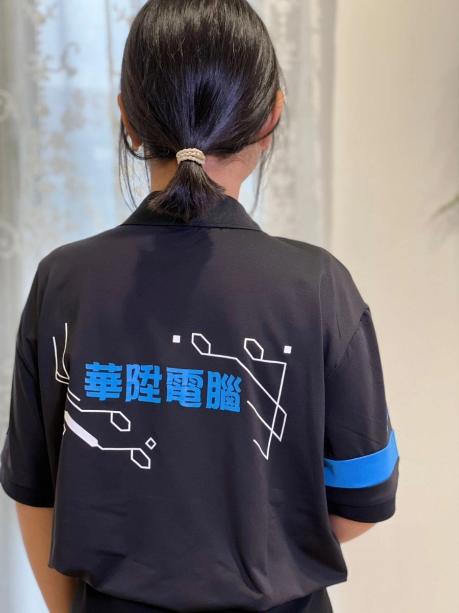 大圖轉印排汗POLO衫