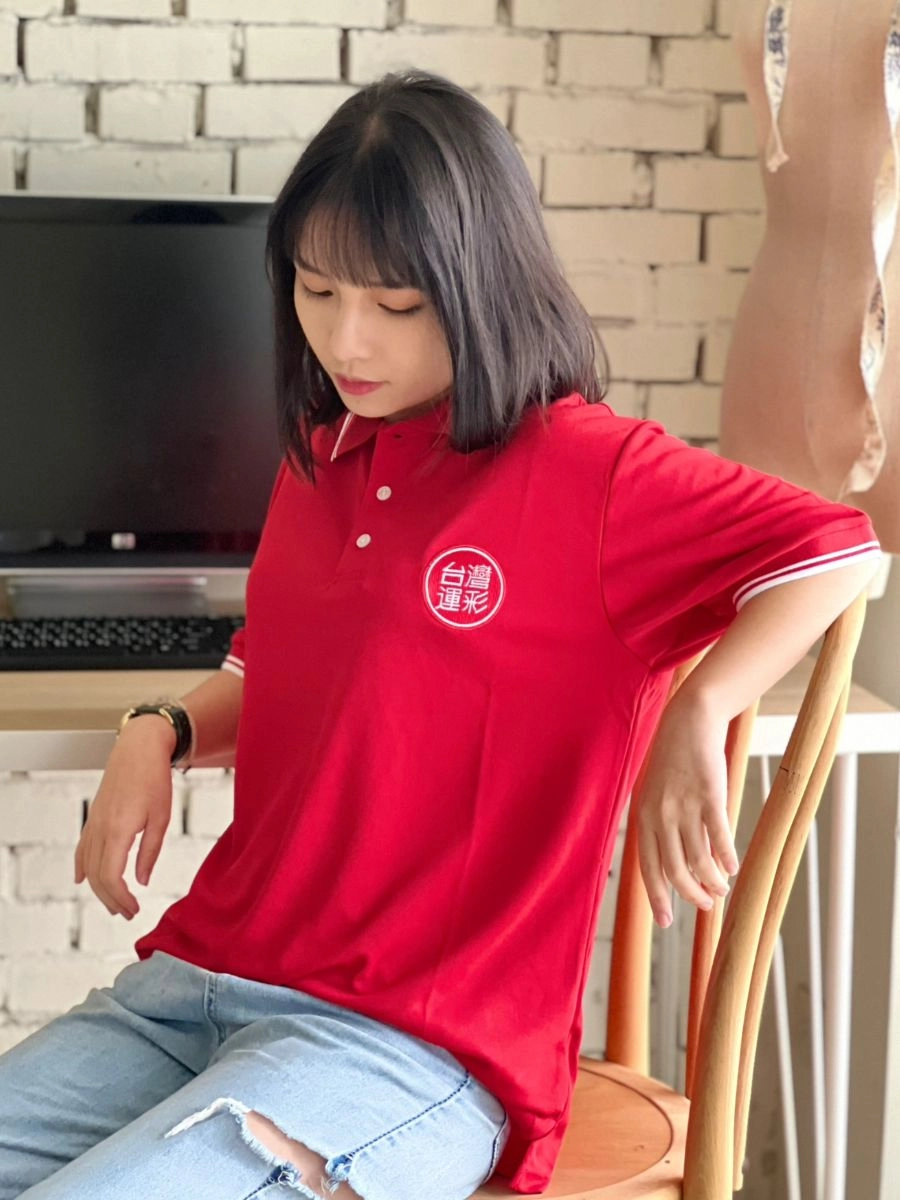 [台灣運彩]電繡款POLO衫