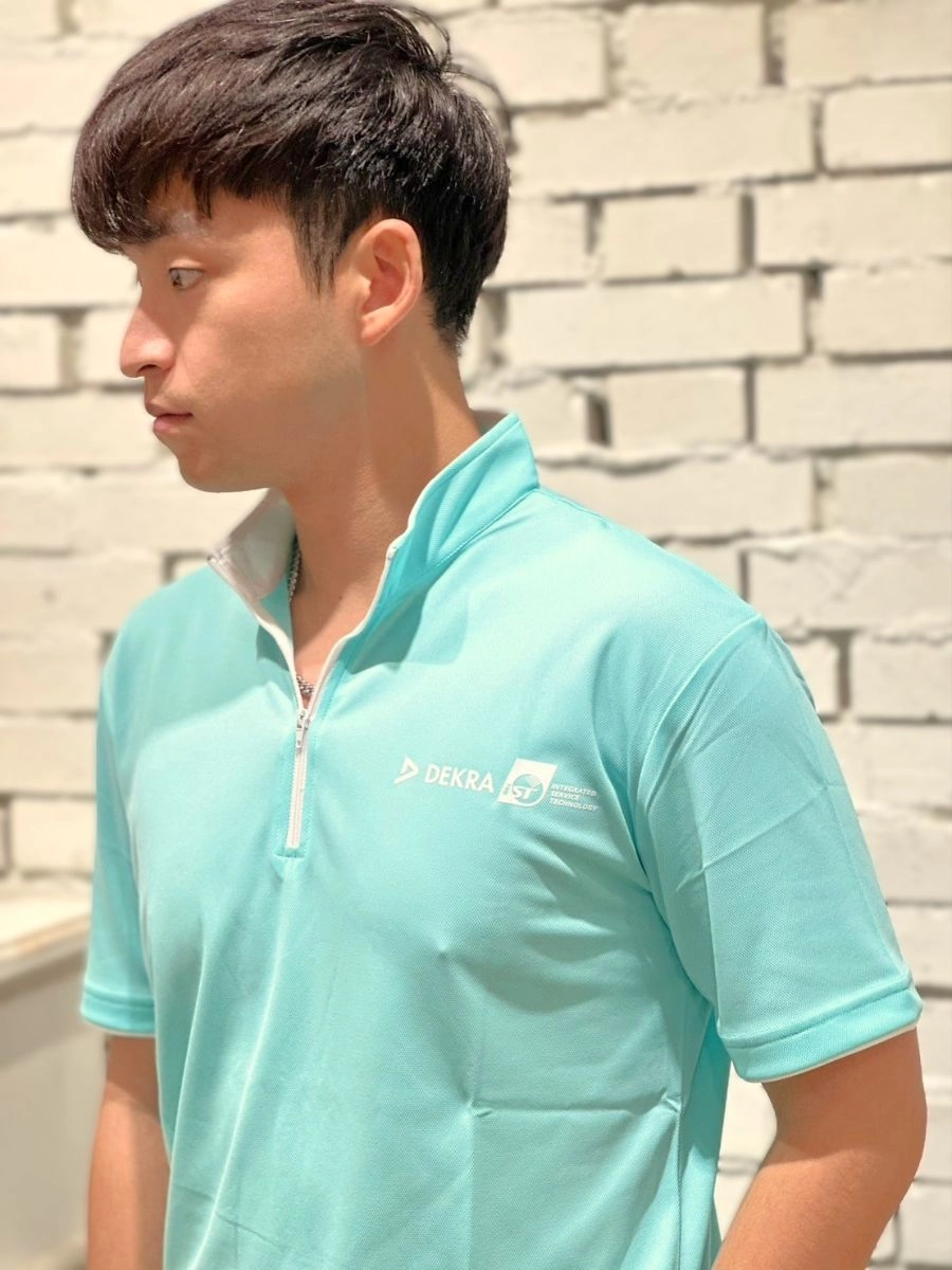 [DEKRA]立領拉鍊POLO衫