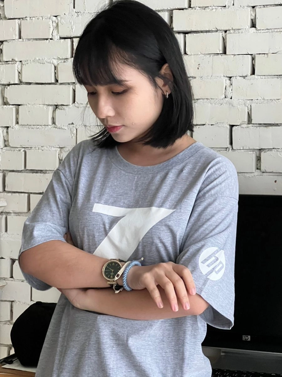 [HP Taiwan]純棉印刷簡約圓T