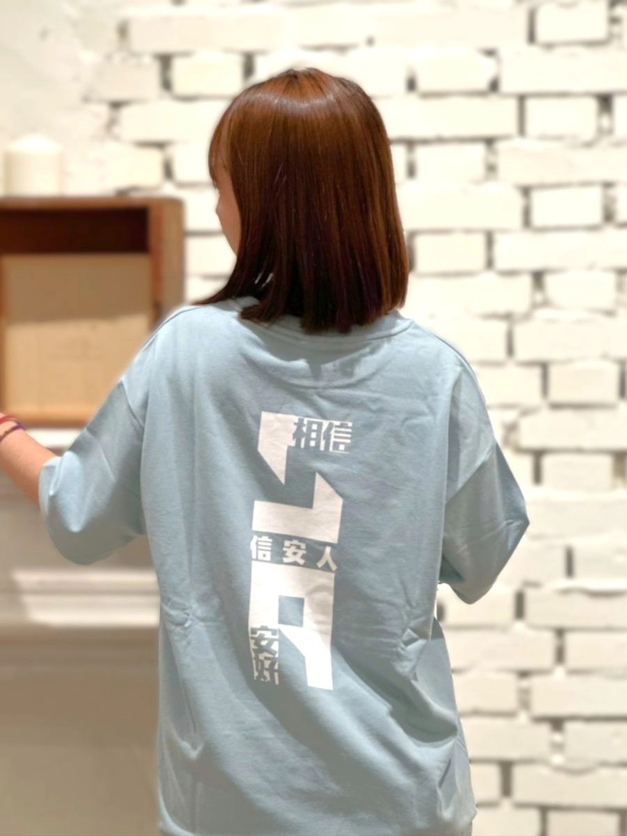 [信安人壽]印刷電繡圓T  