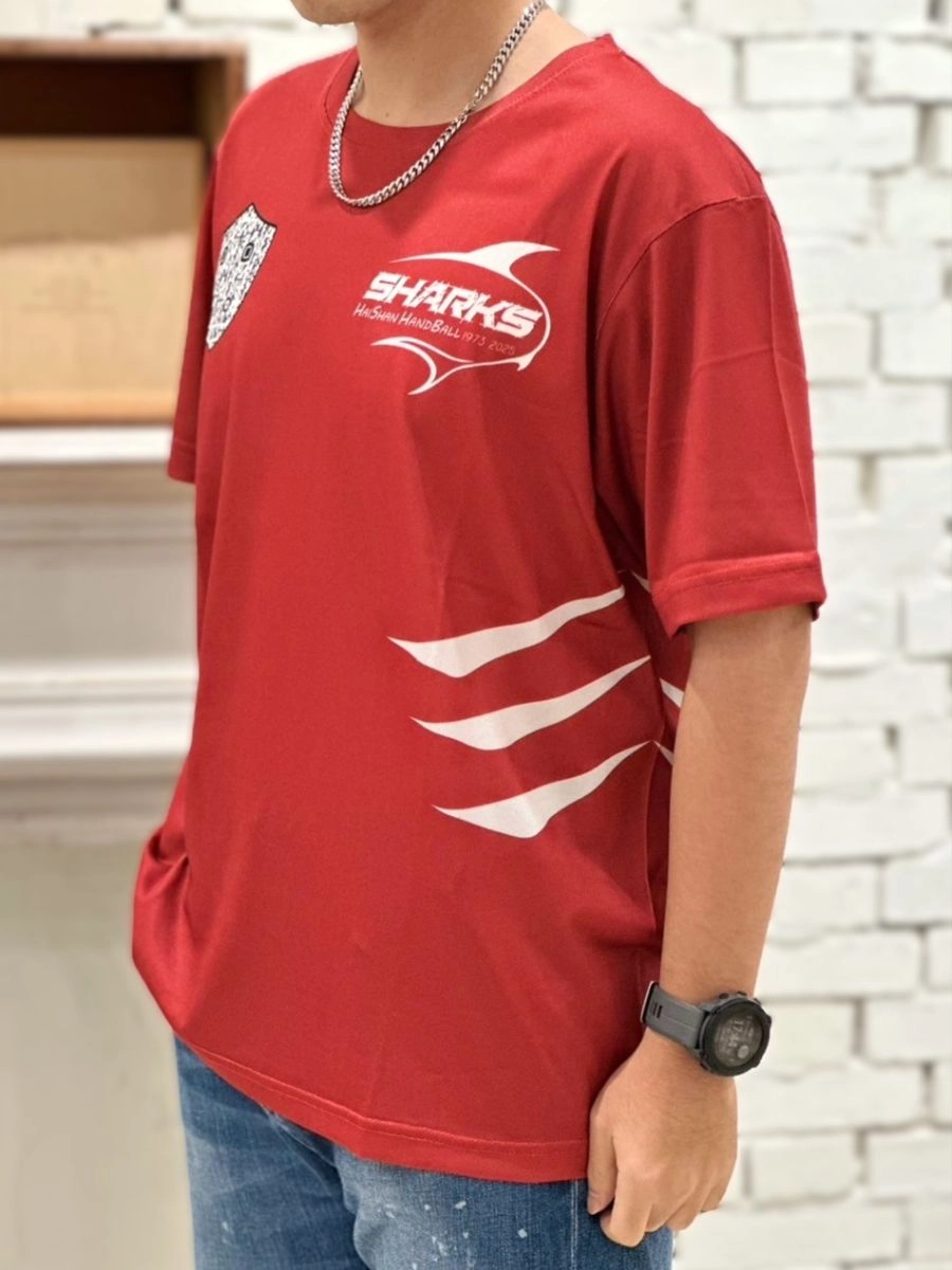 [海山手球隊]全昇華排汗圓T