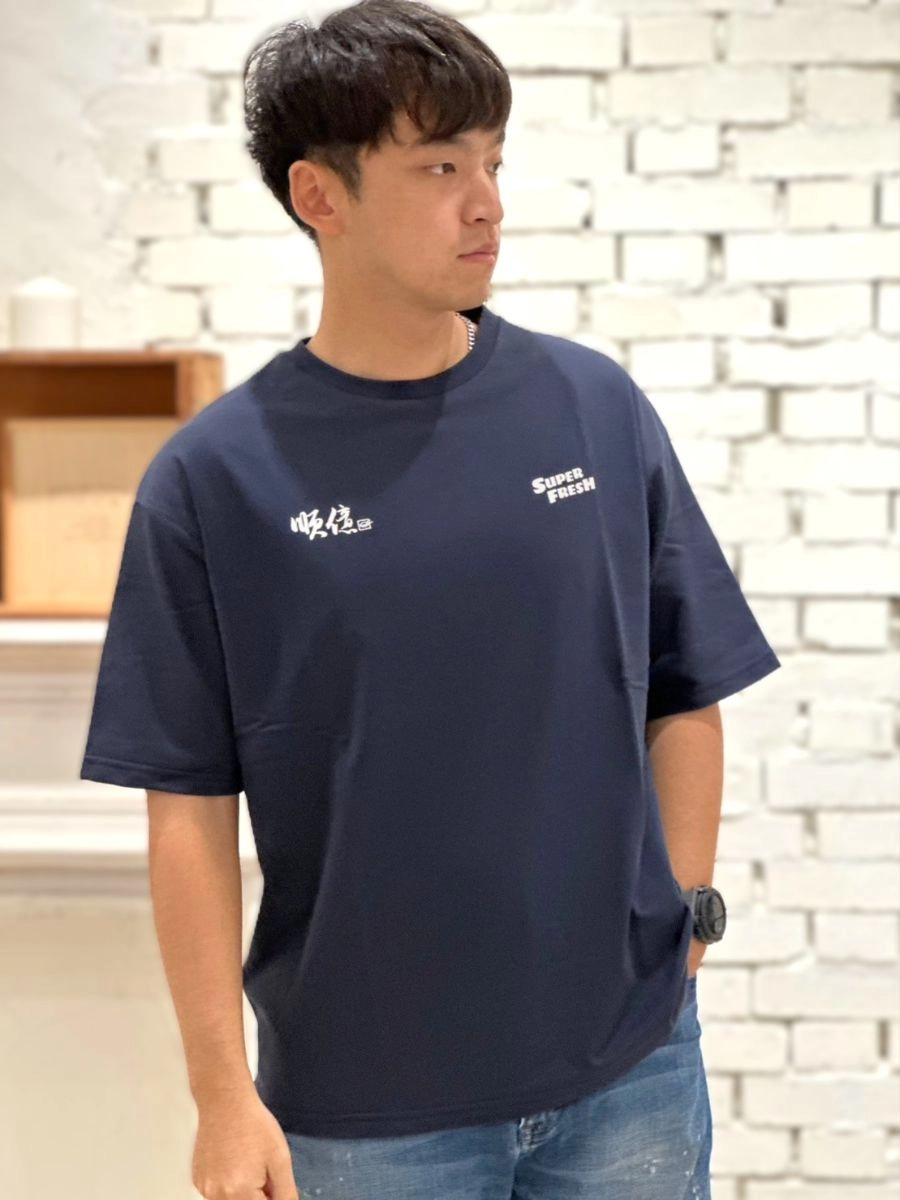 [順億壽司]轉印LOGO圓T