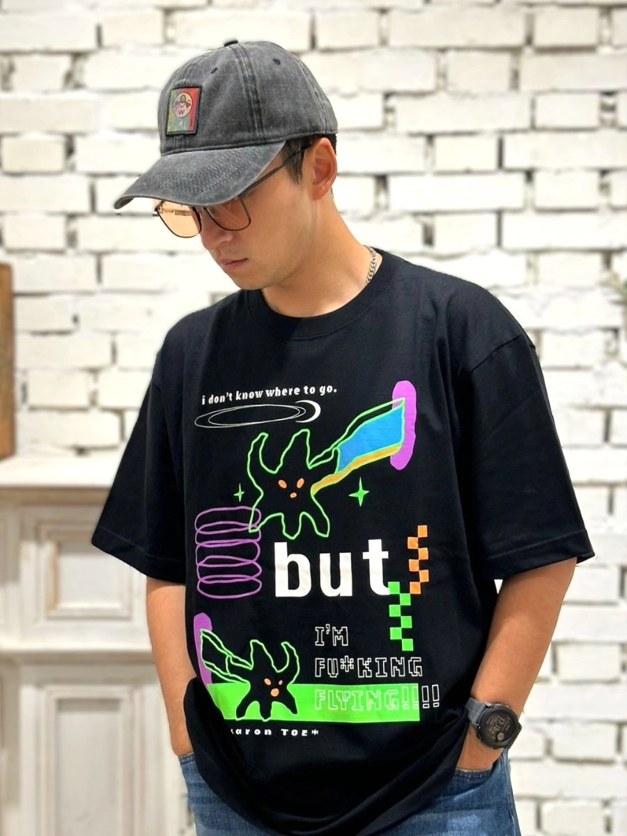 [山姆與傑克]印刷周年紀念圓T