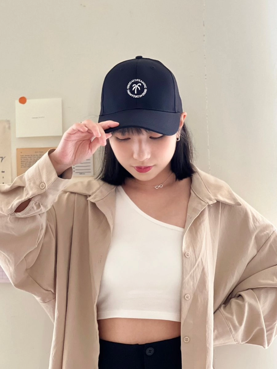 [coconut] 電繡六片老帽 