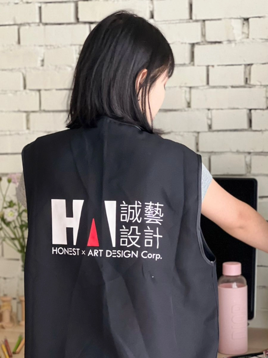 [誠藝設計]轉印志工背心