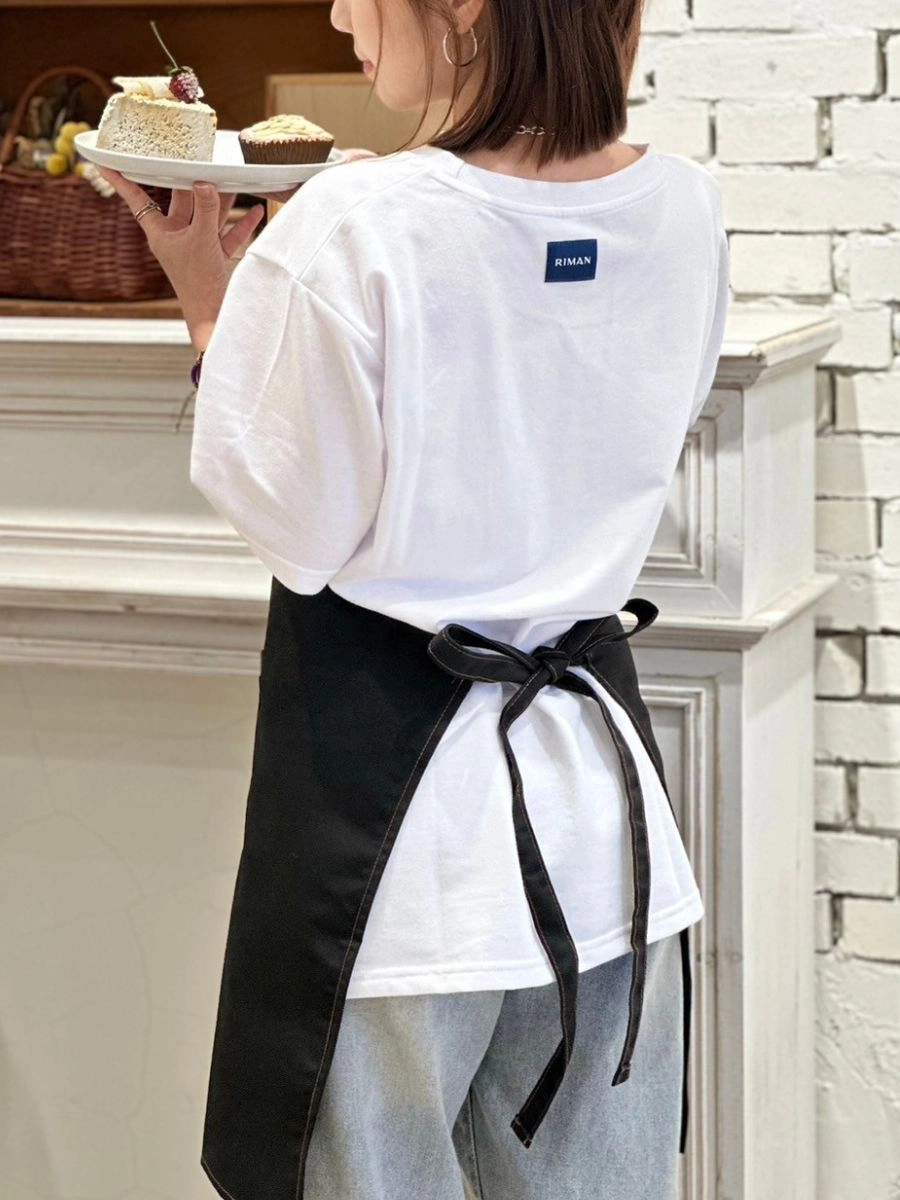 [自訂款]配色口袋圍裙 