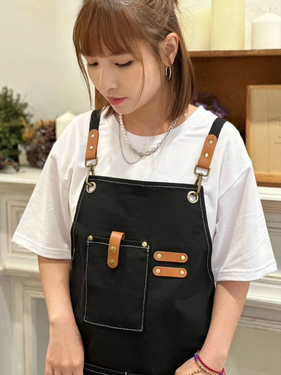 [自訂款]皮革帆布防水圍裙