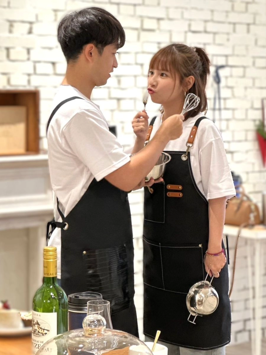 [自訂款]皮革帆布防水圍裙 