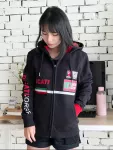 [DUCATI]設計款臂章連帽外套