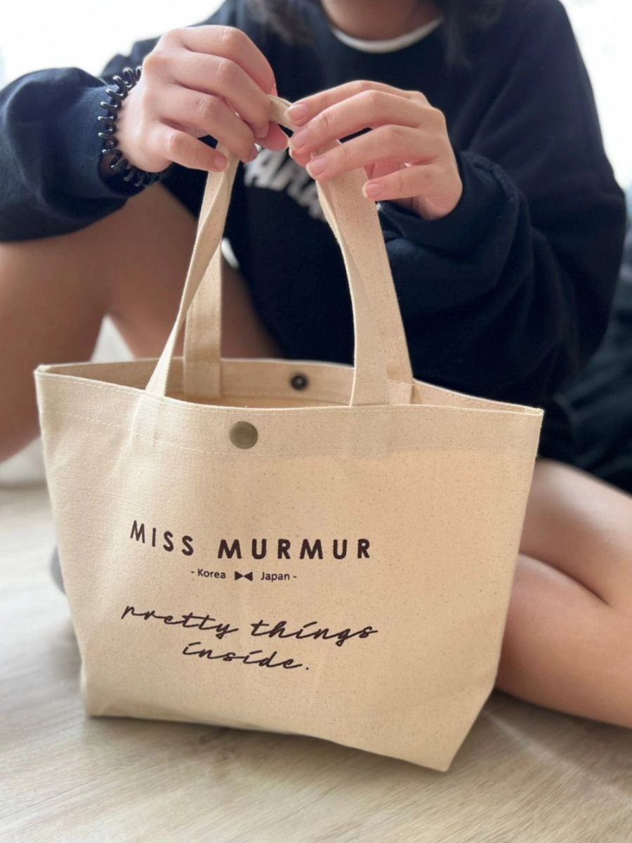 壓扣式帆布手提袋 