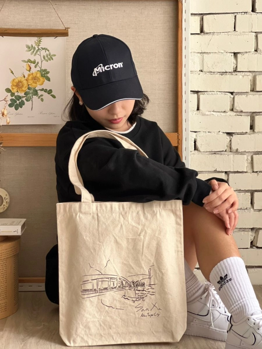 [鶯歌區公所]單色印刷帆布肩背袋