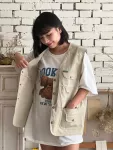 [自訂款]多口袋工裝背心