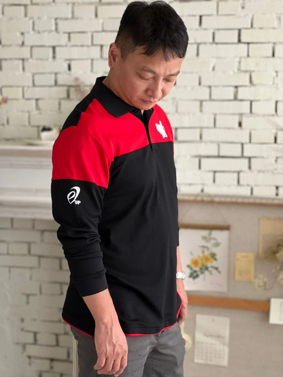 假兩件式筆插式POLO衫