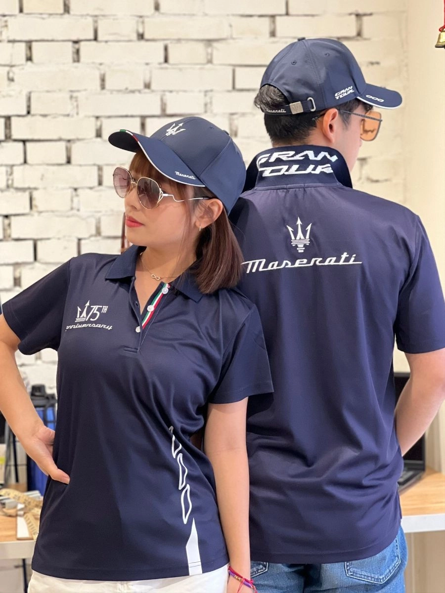[瑪莎拉蒂]昇華電繡POLO衫