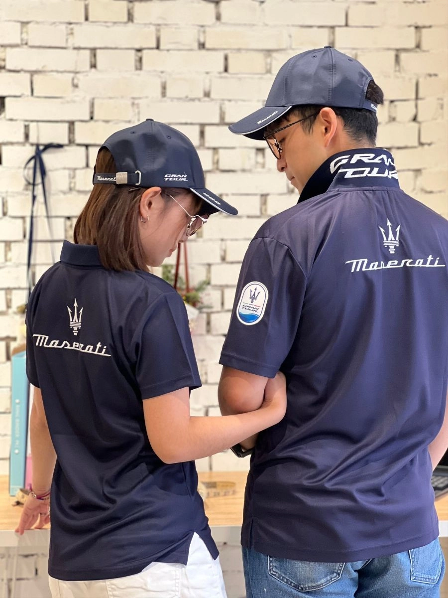 [瑪莎拉蒂]昇華電繡POLO衫