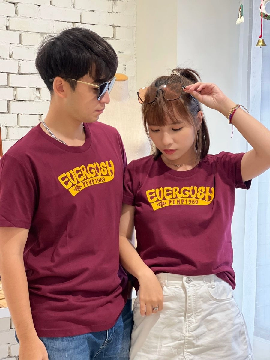 [經濟PUMP]貼布繡LOGO圓T