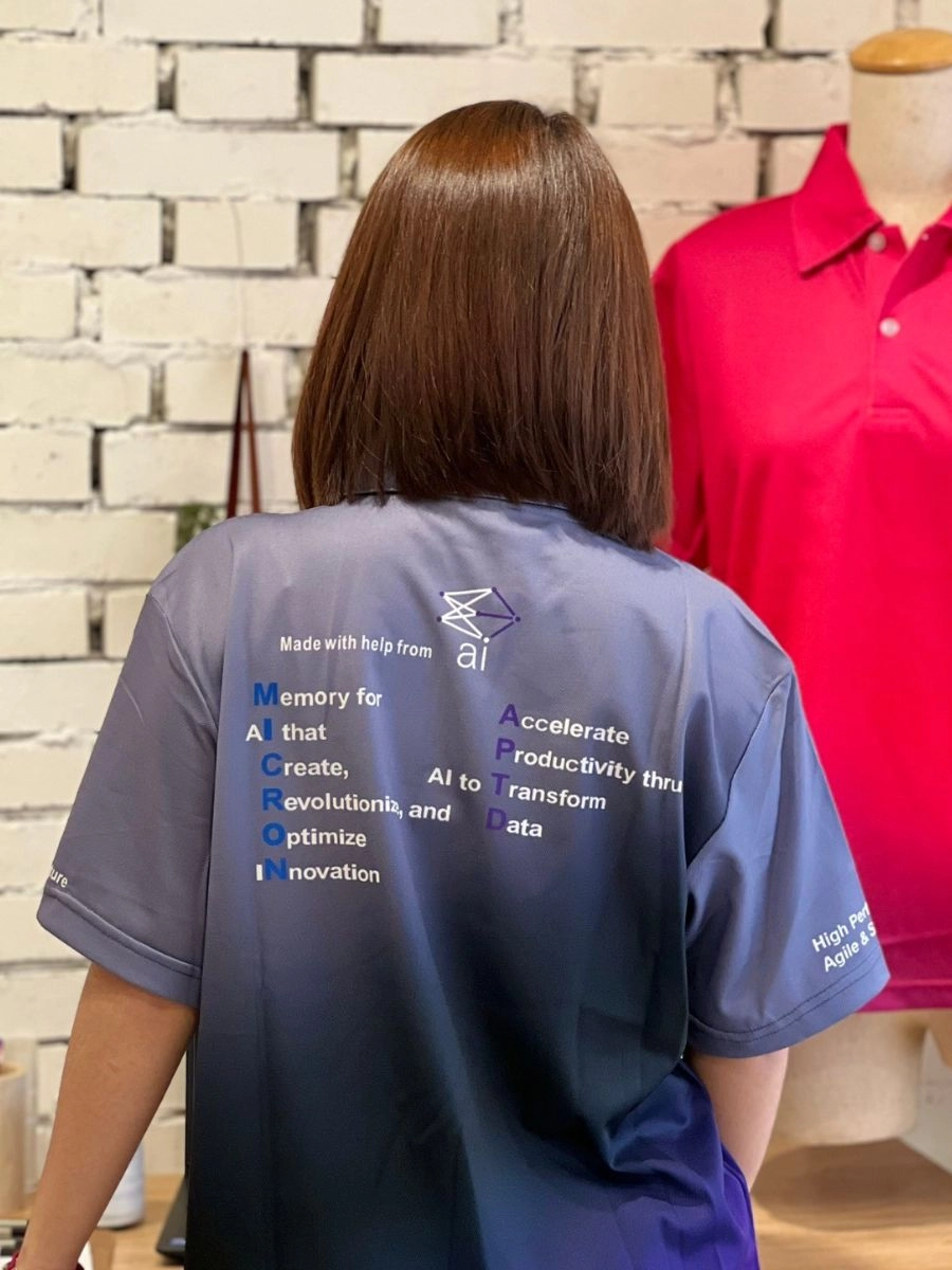 [MICRON]昇華漸層POLO衫 