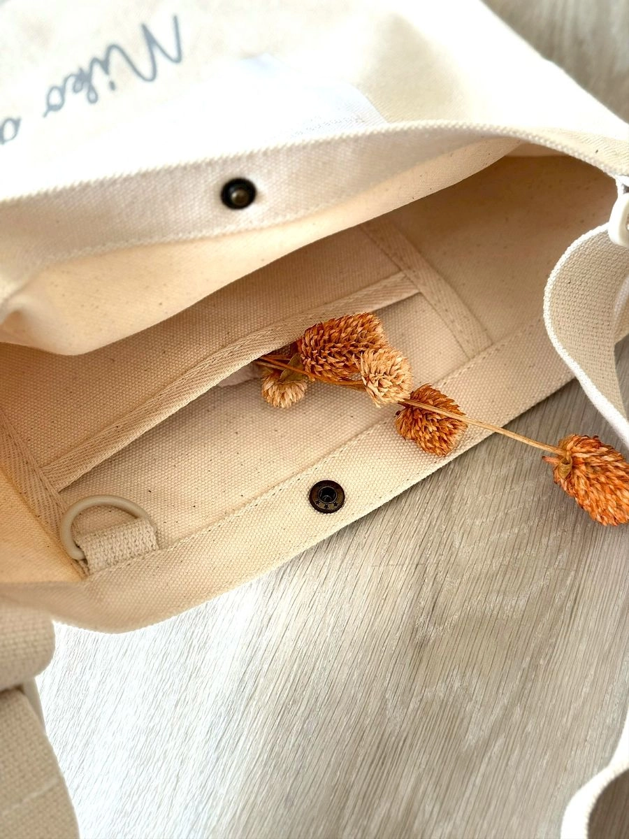 [可調式背帶]印刷款磁吸帆布袋