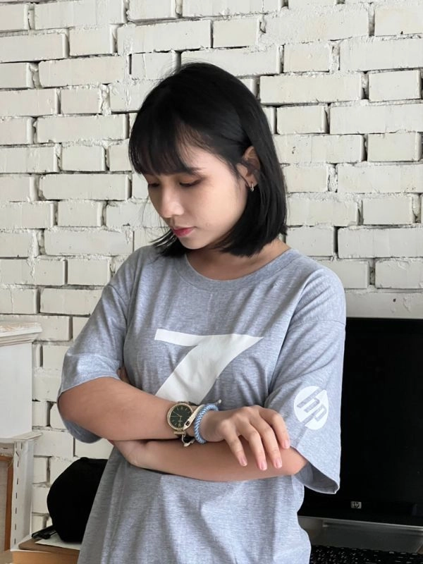 [HP Taiwan]純棉印刷簡約圓T