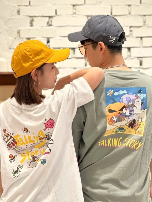 [偷聽史多利]電繡周年紀念圓T