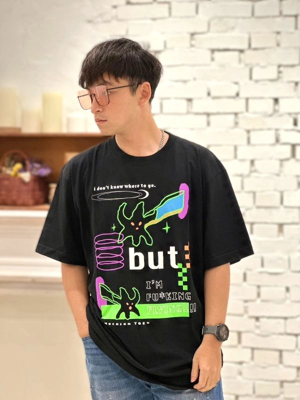 [山姆與傑克]印刷周年紀念圓T