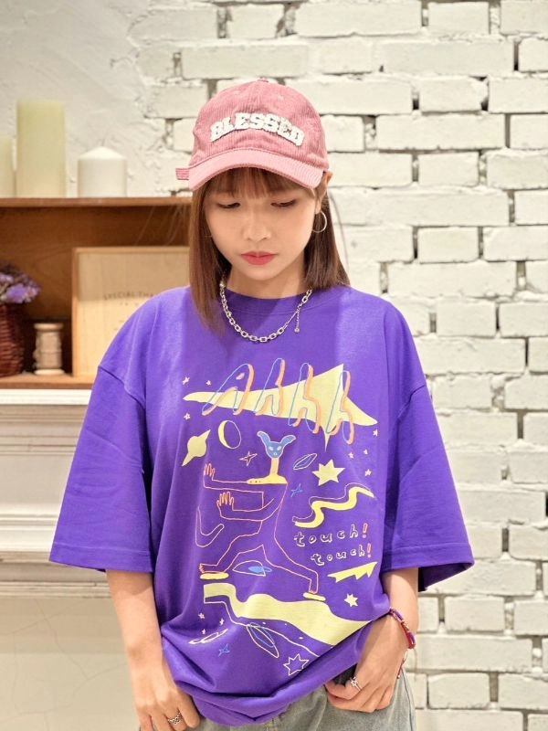 [山姆與傑克]印刷周年紀念圓T 