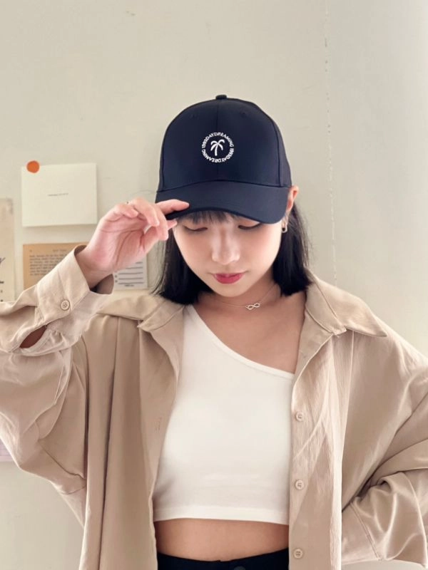 [coconut] 電繡六片老帽 