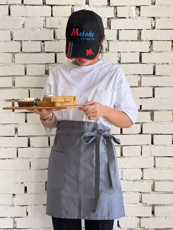 [自訂款]綁帶口袋圍裙