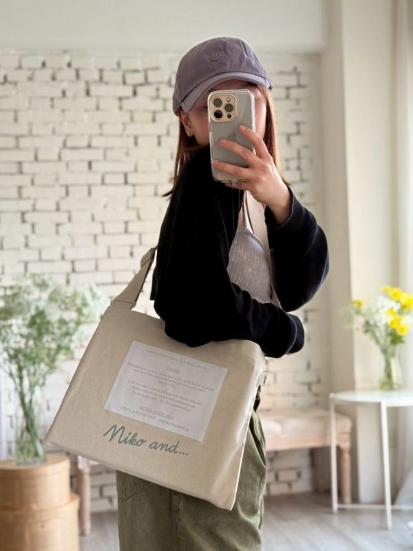 [可調式背帶]印刷款磁吸帆布袋