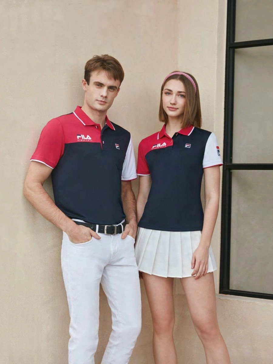 F491193撞色拼接POLO 衫