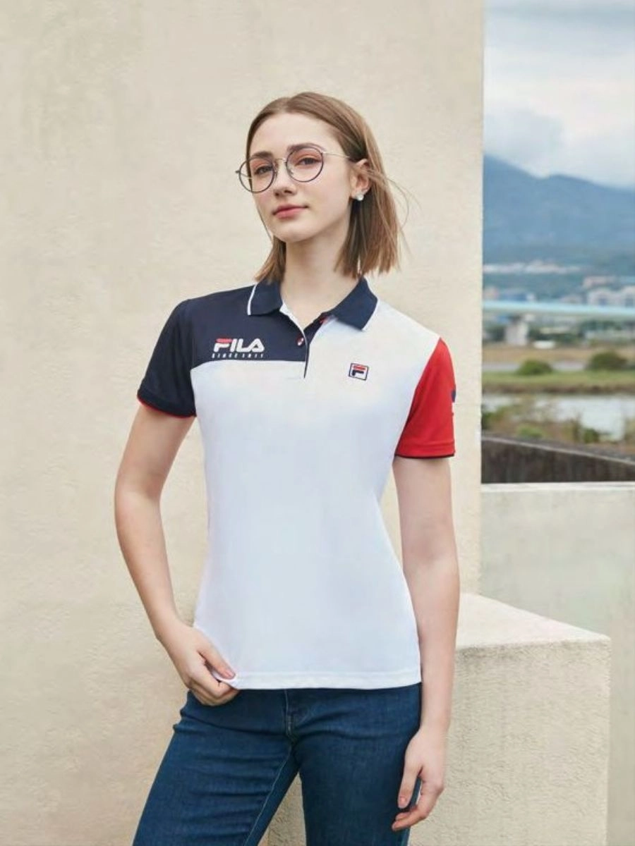 F491193撞色拼接POLO 衫